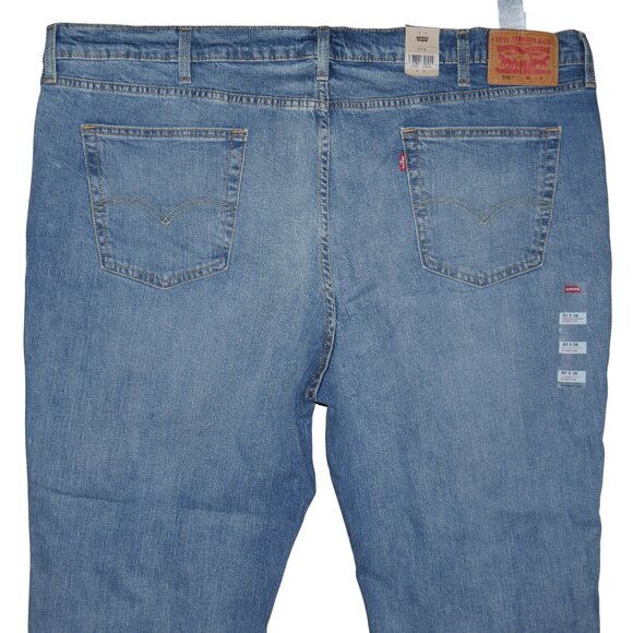 Levis 541 Athletic Fit Jeans Men's Size 50x36 Meidum Wash Stretch Denim NWT - Picture 10 of 13